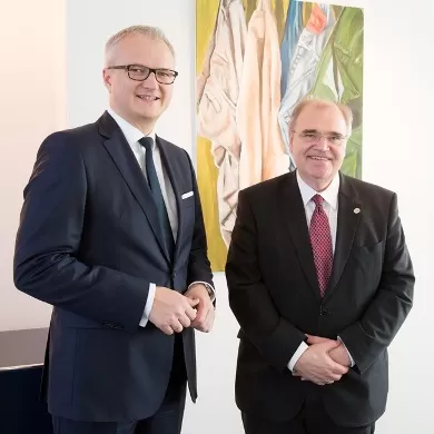 Ricardo-Jose Vybiral und Wolfgang Brandstetter