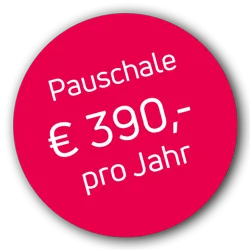Visualisierungs-Pauschale €390,- pro Jahr
