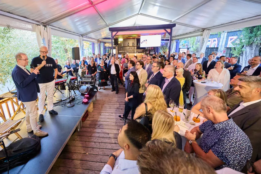 Bühne auf der Summerstage