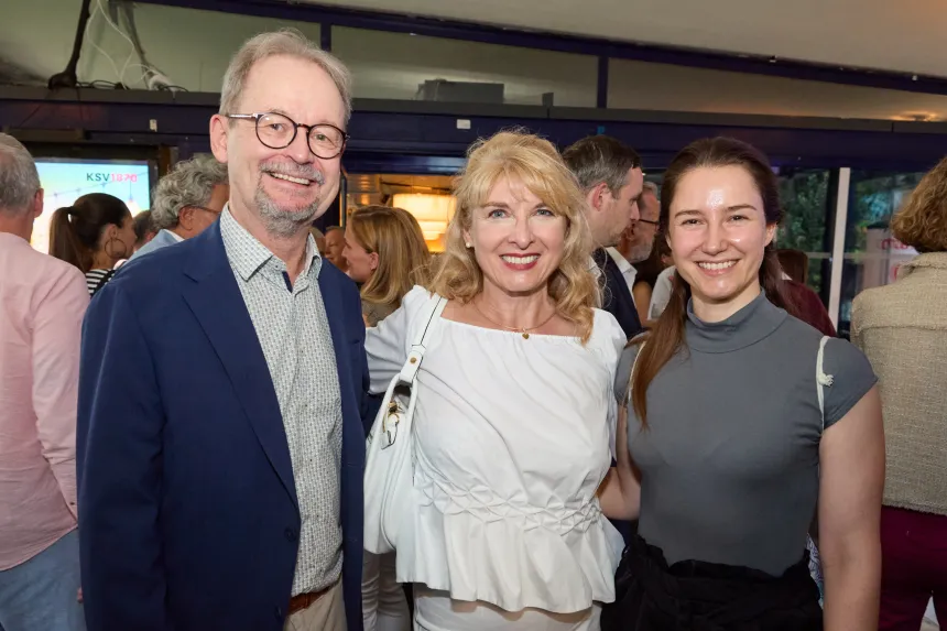 Hannes Frech, Bettina Fuhrmann und Madlen Stottmeyer