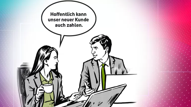 Bonität checken und sicher sein!