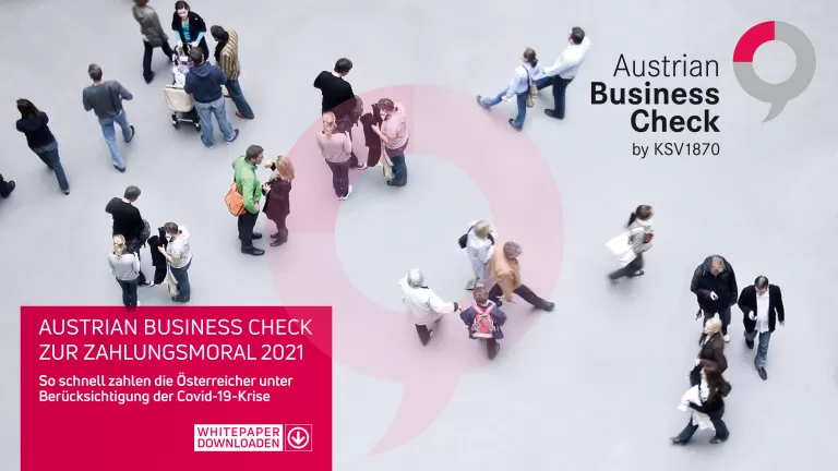 Austrian Business Check zur Zahlungsmoral 2021