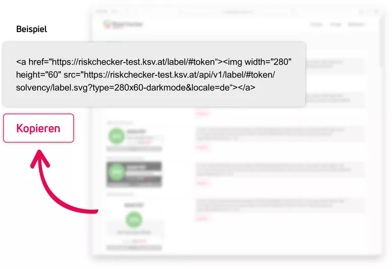 BonitätsLabel Anleitung Schritt 2