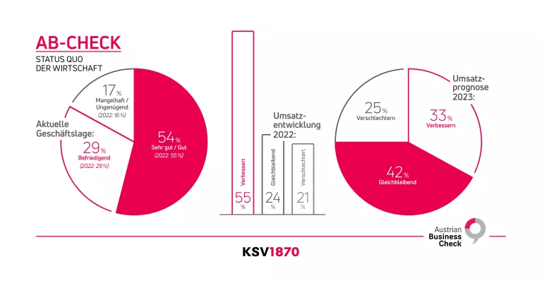 Infografik zum Austrian Business Check 2023