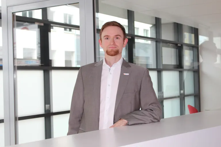 Portrait von Ing. DI Patrick Wall, BSc., Geschäftsführer KSV1870 Nimbusec GmbH