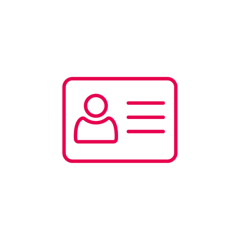 Icon, welches Pressekontakt symbolisiert