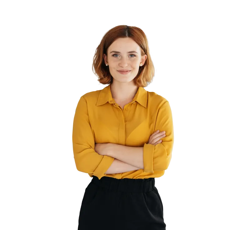 Jungunternehmerin lächelt in die Kamera