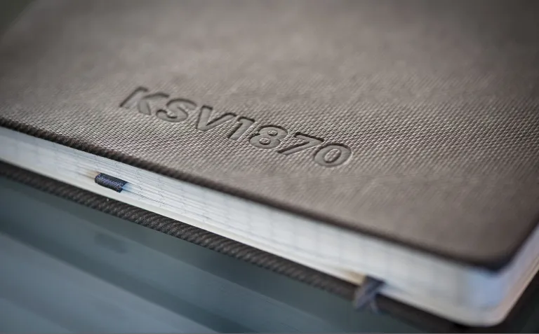 KSV1870 Notizbuch braun