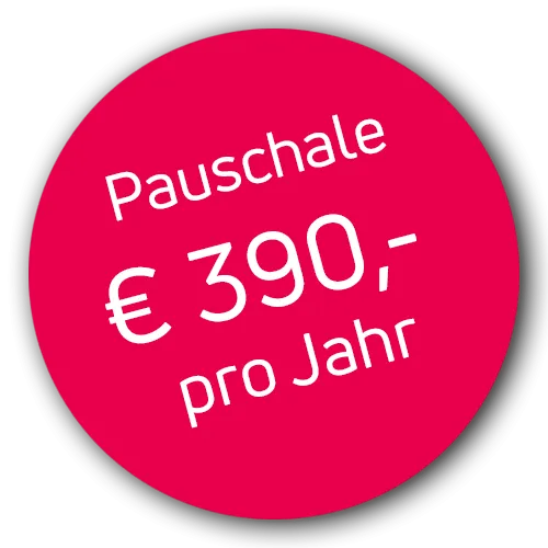 Visualisierungs-Pauschale €390,- pro Jahr