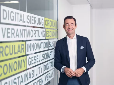Harald Hauke, Vorstand der Altstoff Recycling Austria AG und KSV1870 Verbandsvorstand