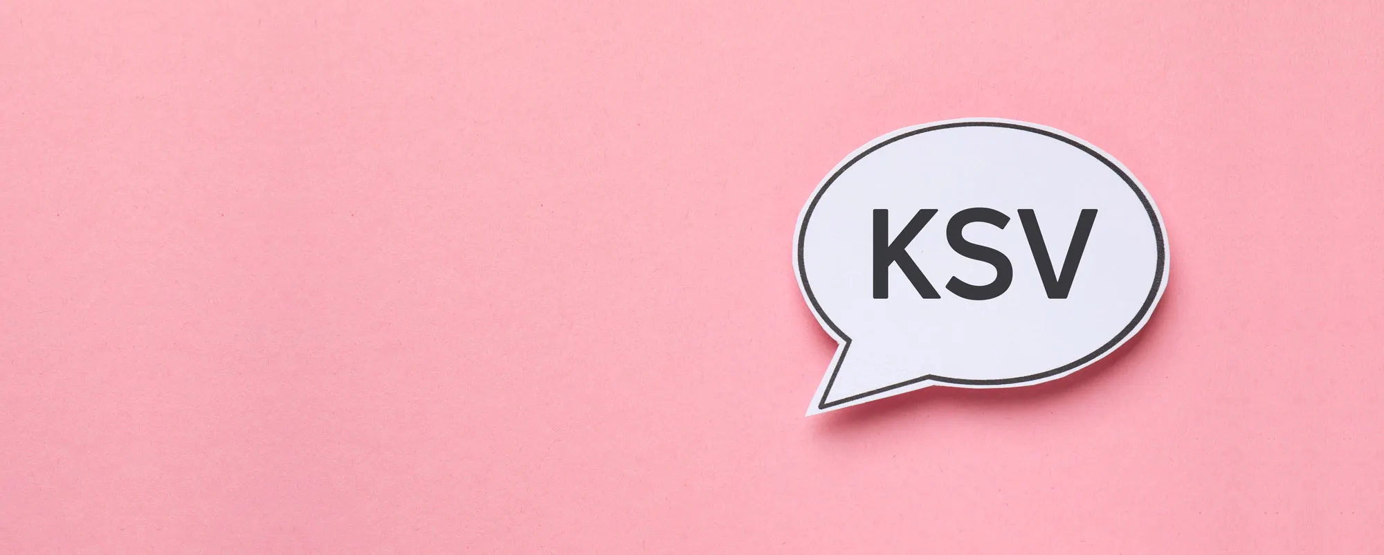 Sprechblase: KSV