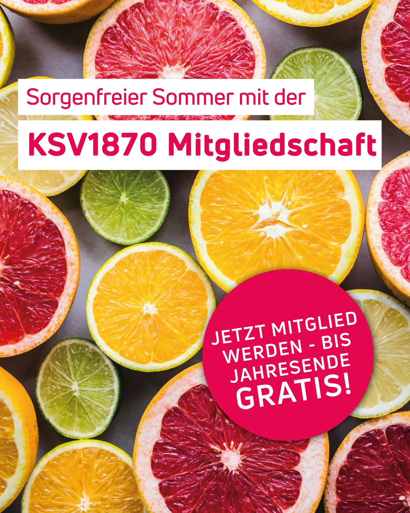 Sommeraktion Mitgliedschaft Promo 0MB