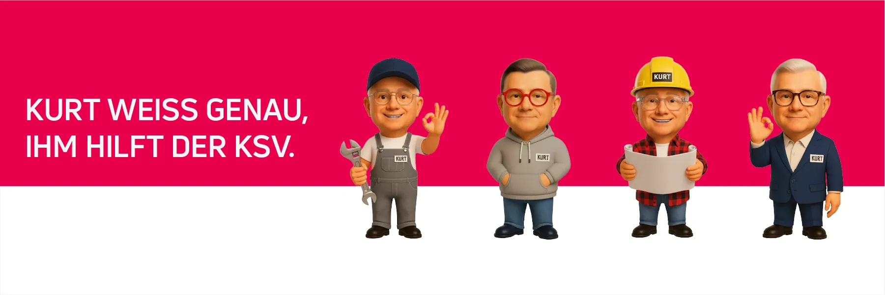 Kurt weiß genau, ihm hilft der KSV