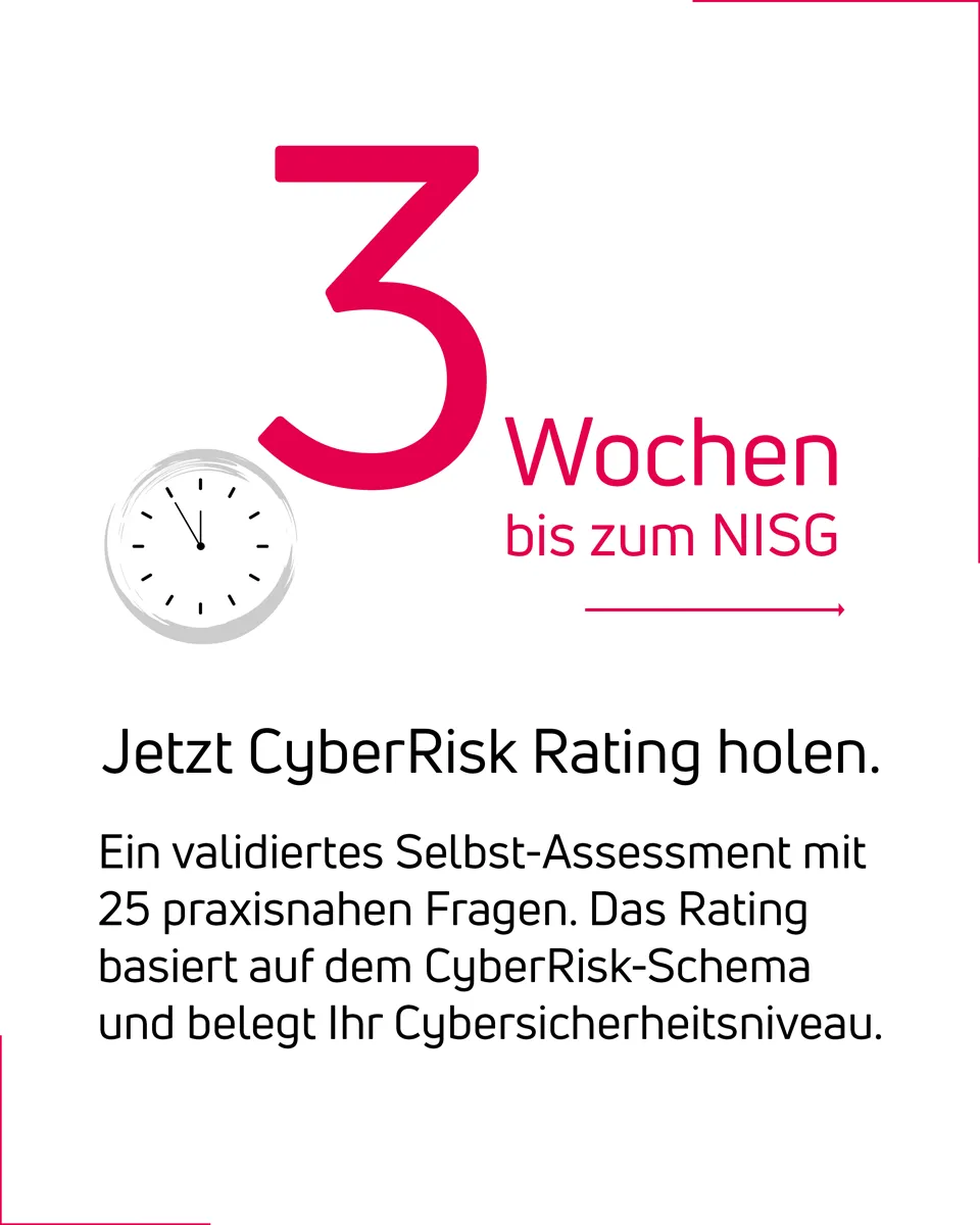 NISG-Countdown 4 Wochen