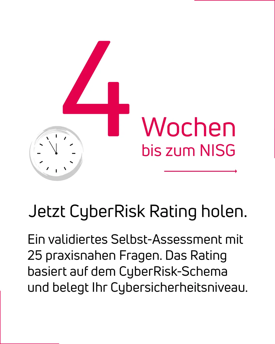NISG-Countdown 4 Wochen
